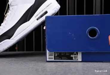 Hyperoad AIR BLACK FRAGMENT WHITE JORDAN 3 0608